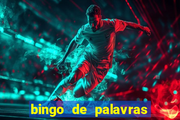 bingo de palavras de natal